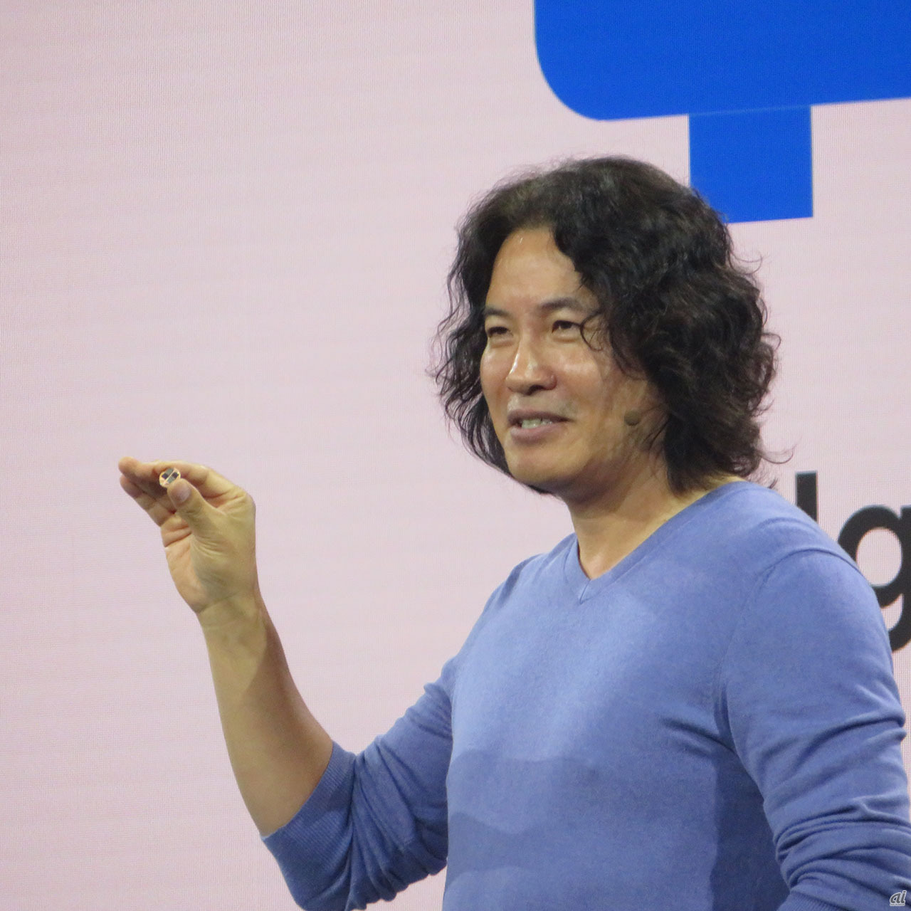 Google CloudでIoT担当バイスプレジデントを務めるInjong Rhee氏。GoogleのIoTの取り組みに可能性を感じ、6カ月前に入社したという
